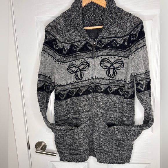 Aritzia Sea to Sky Zip up Wool sweater cardigan - Picture 1 of 3